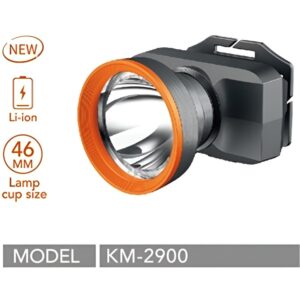 چراغ پیشانی بند ضدآب مدل KM-2900